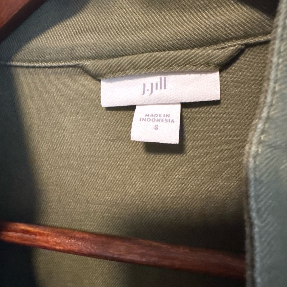 J Jill Anorak Safari Jacket Size S - Picture 4 of 9